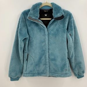 Mountain Hardwear Wind Stopper Fleece Jacket Teal Sz S
